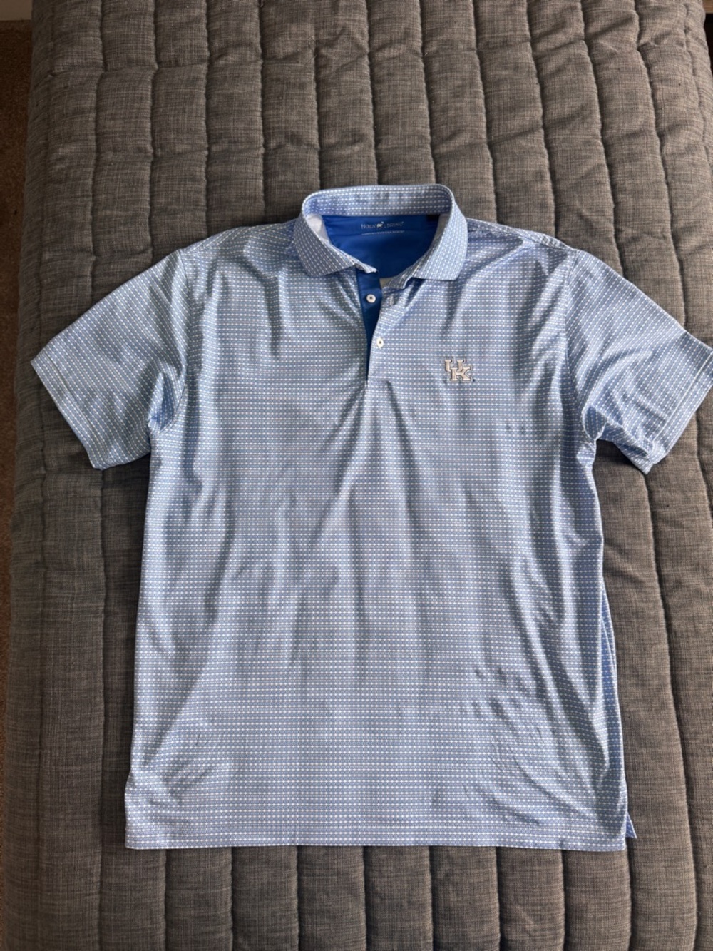Horn Legend University of Kentucky Wildcats Basketball golf polo